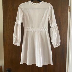 Vintage White Lace Dress